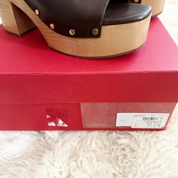 New Valentino Vlogo Chain Clog Shoes Size 40/9 - Picture 13 of 14